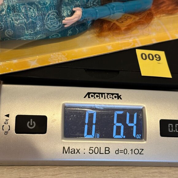 Disney Princess Merida Brave Doll Red Hair Teal Dress Matte Figure Gift Toy - Picture 11 of 11